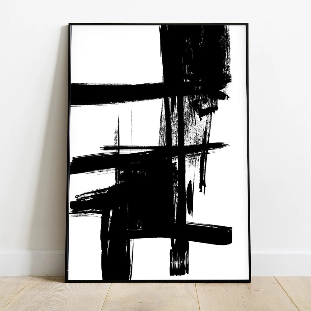 Civaro Black & White Canvas