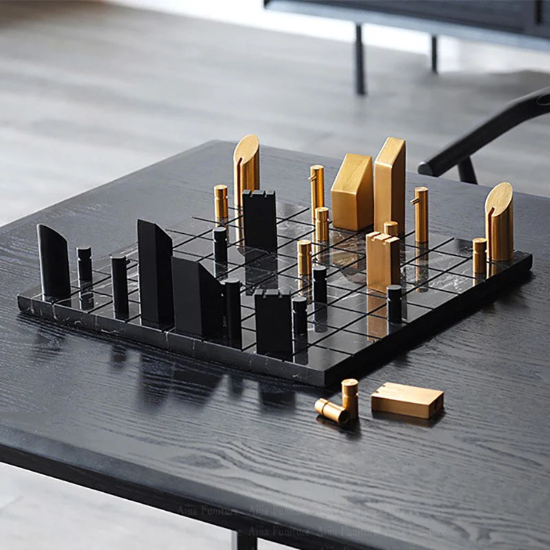 Regalis Metal Chess Set
