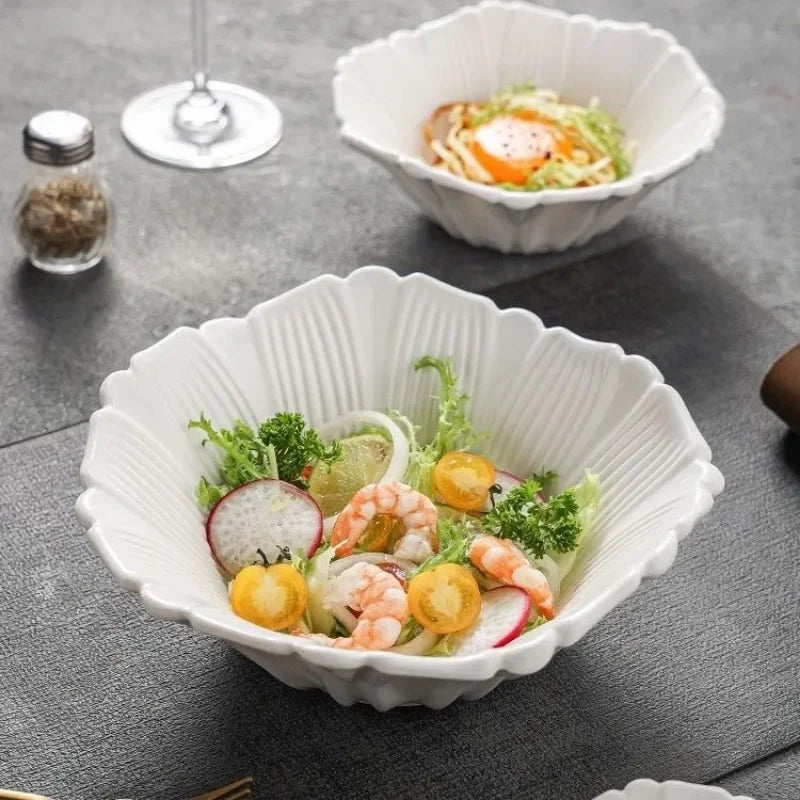 Tulira White Tulip Bowl