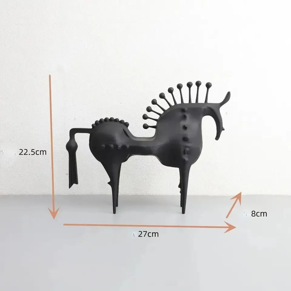 Etrion Abstract Horse Figurines