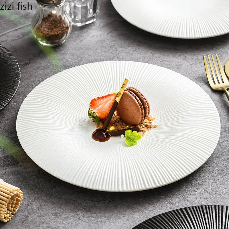Sorelia Frosted Ceramic Plate