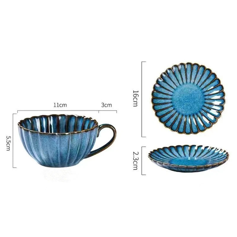 Nivra Ceramic Cup & Saucer Set