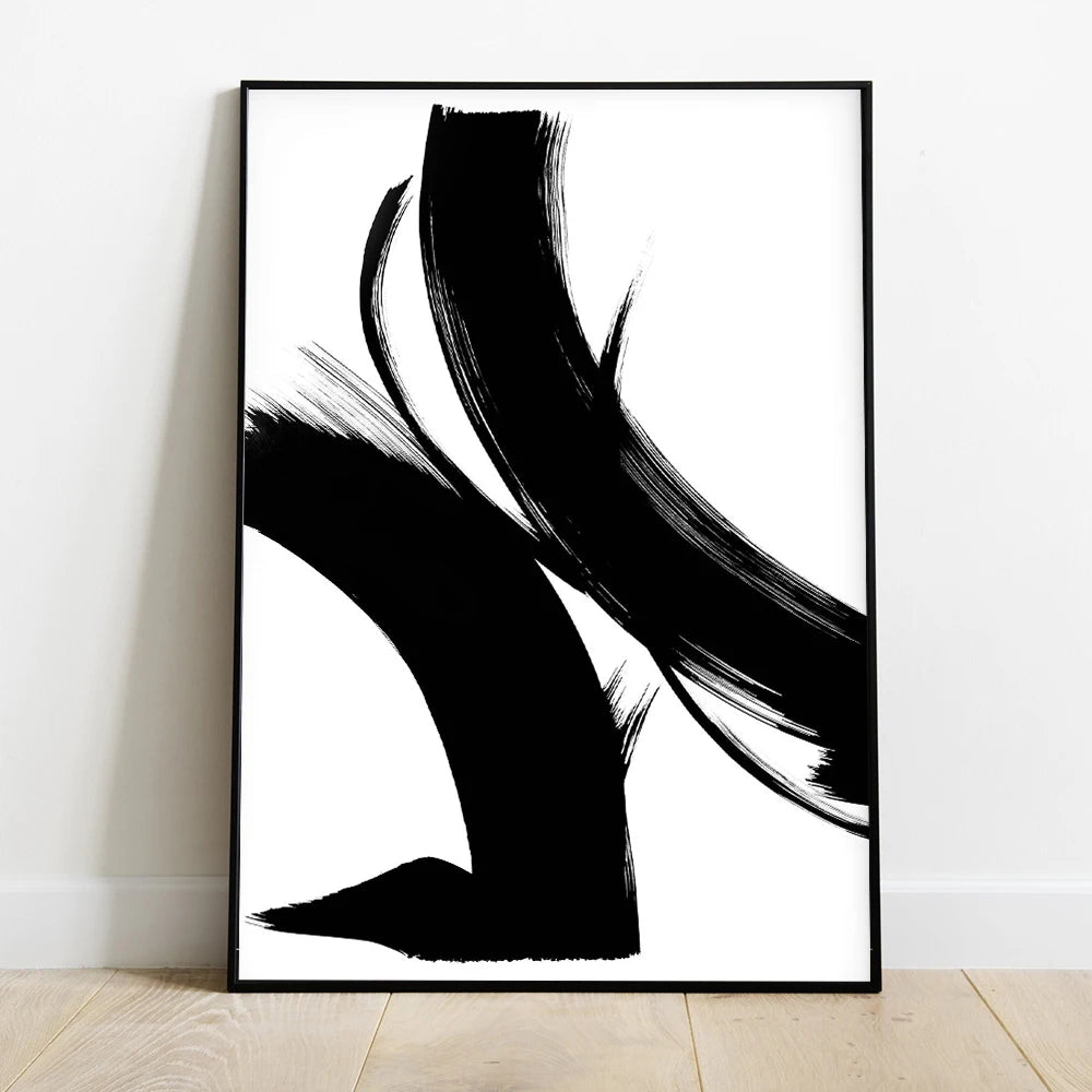 Civaro Black & White Canvas