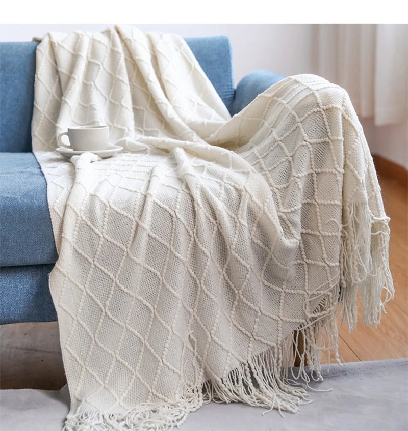 Sivra Striped Throw Blanket
