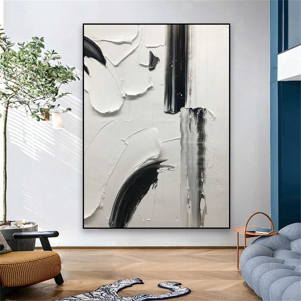 Civaro Black & White Canvas