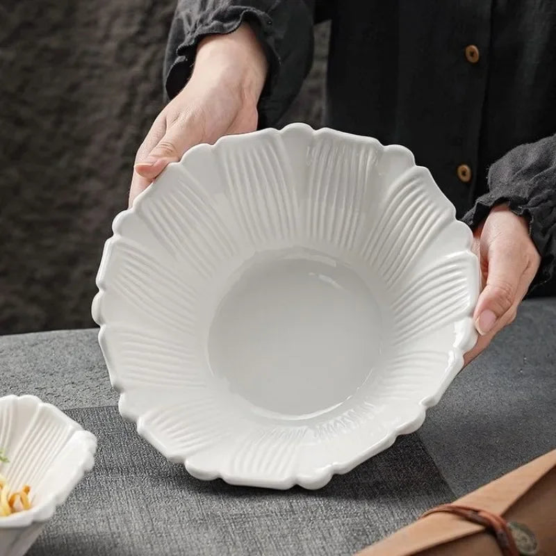 Tulira White Tulip Bowl