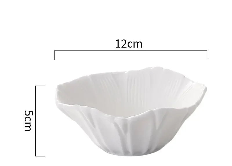 Tulira White Tulip Bowl