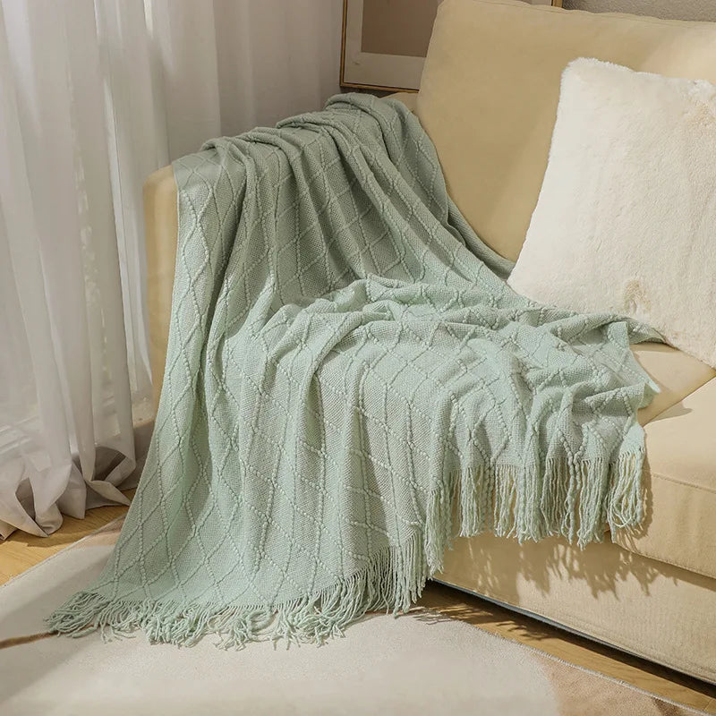 Sivra Striped Throw Blanket