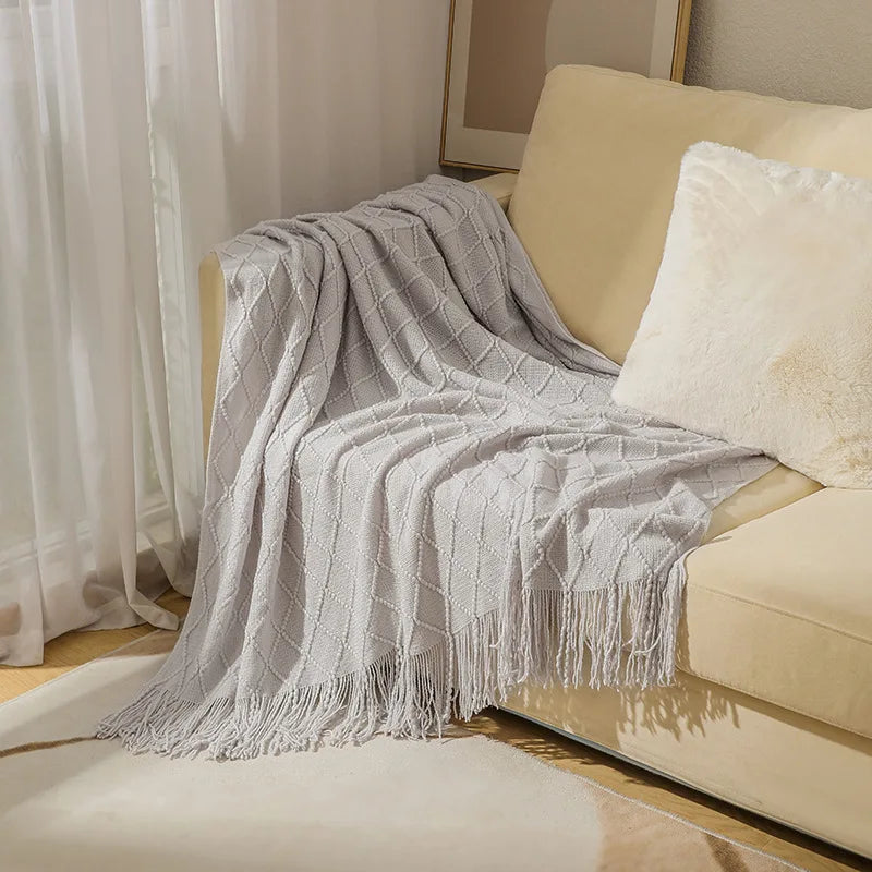Sivra Striped Throw Blanket