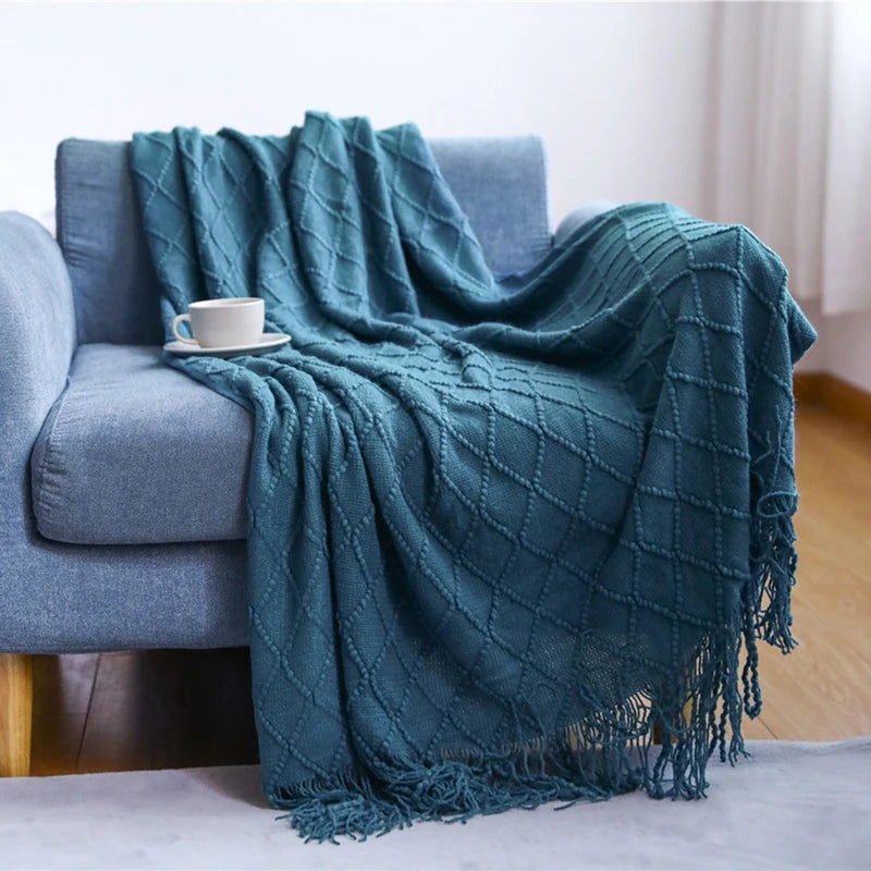 Sivra Striped Throw Blanket