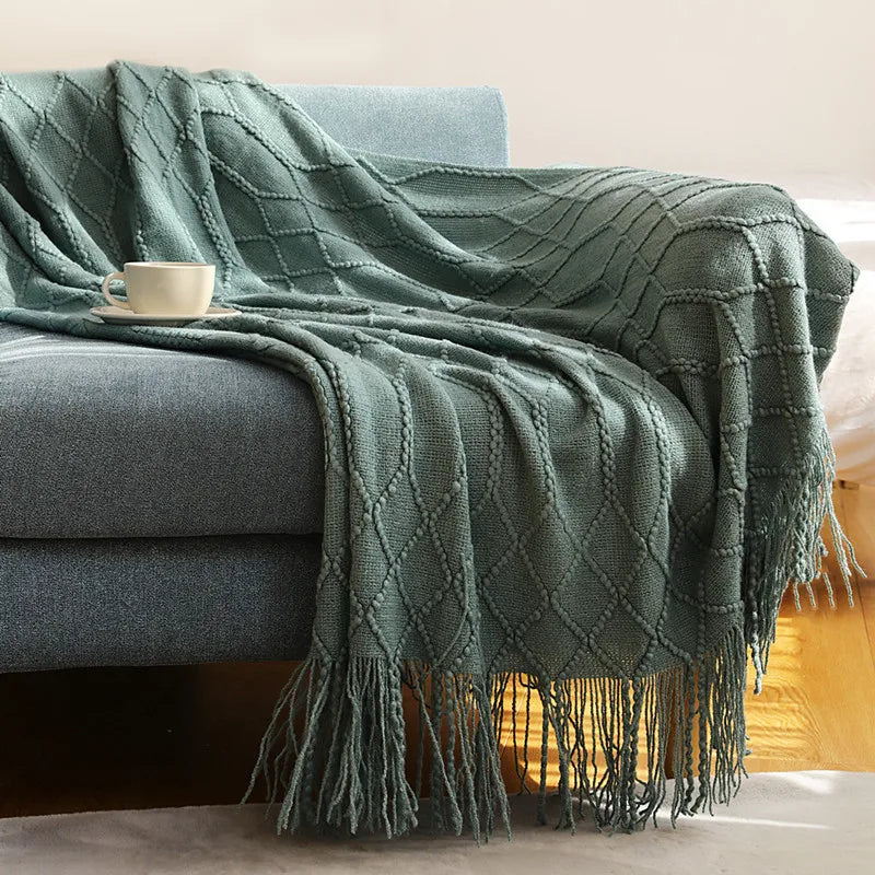 Sivra Striped Throw Blanket