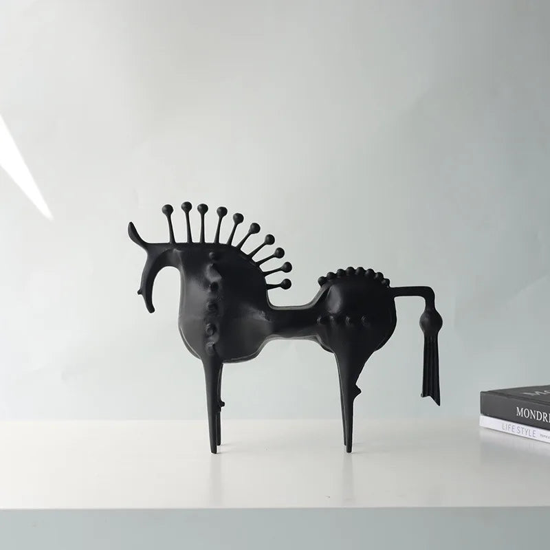 Etrion Abstract Horse Figurines
