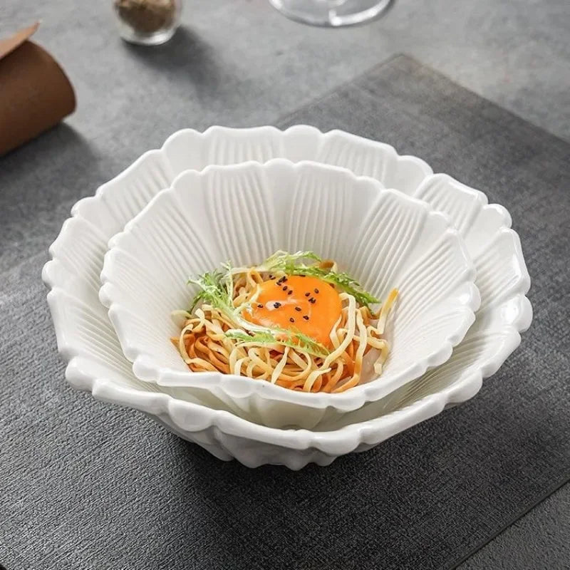 Tulira White Tulip Bowl