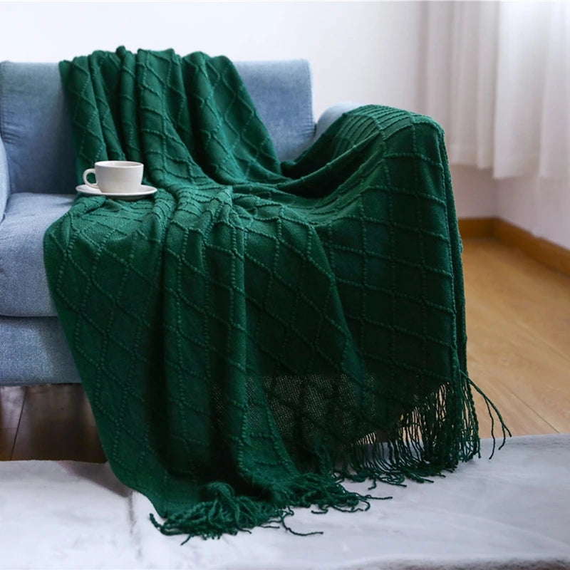 Sivra Striped Throw Blanket