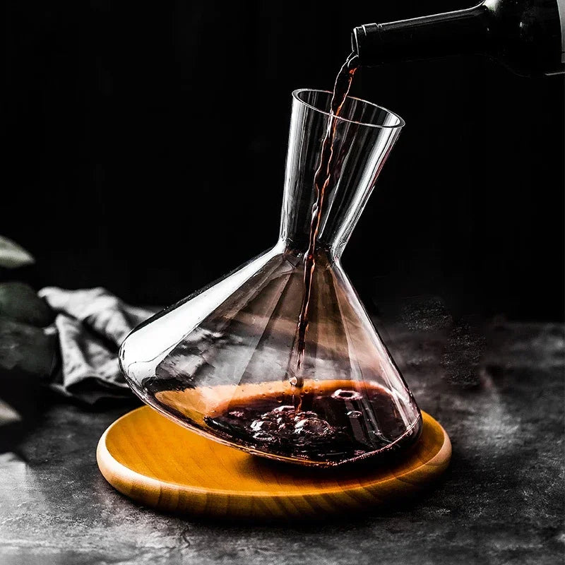 Caden Crystal Wine Decanter