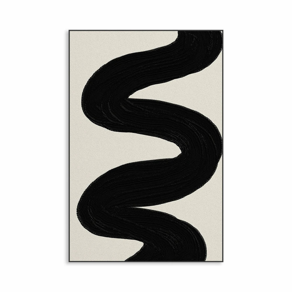 Civaro Black & White Canvas