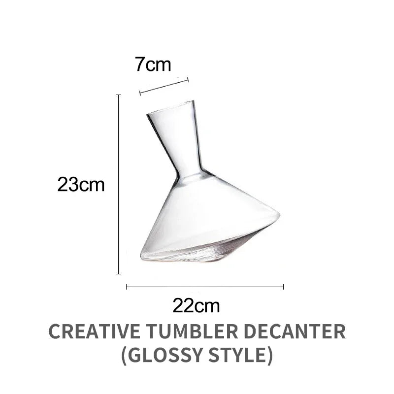 Caden Crystal Wine Decanter