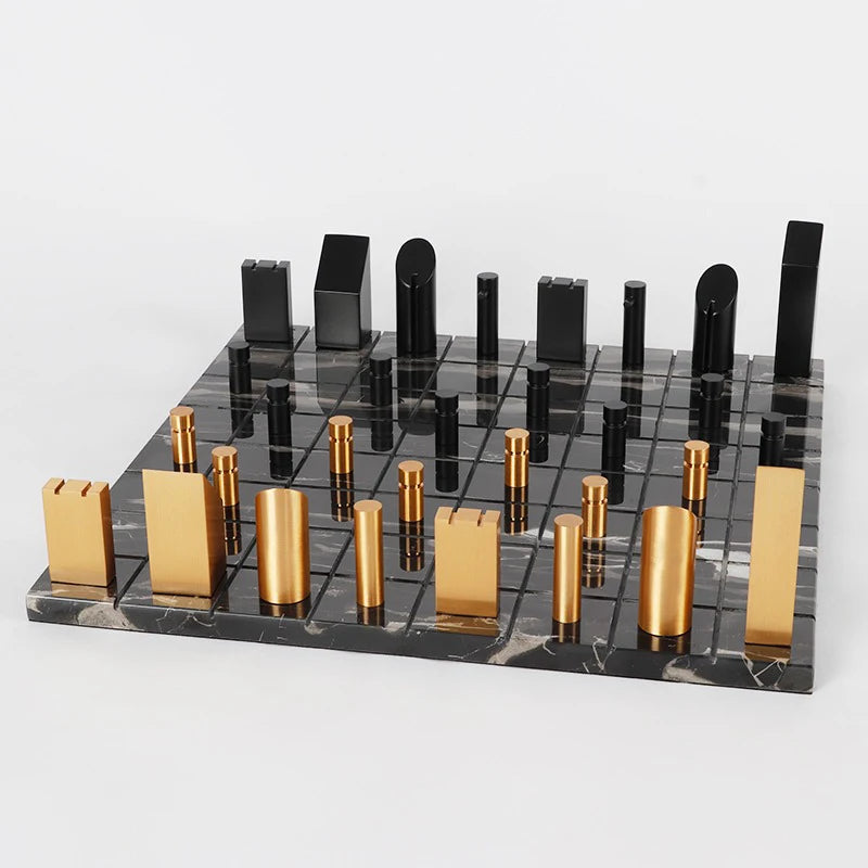 Regalis Metal Chess Set