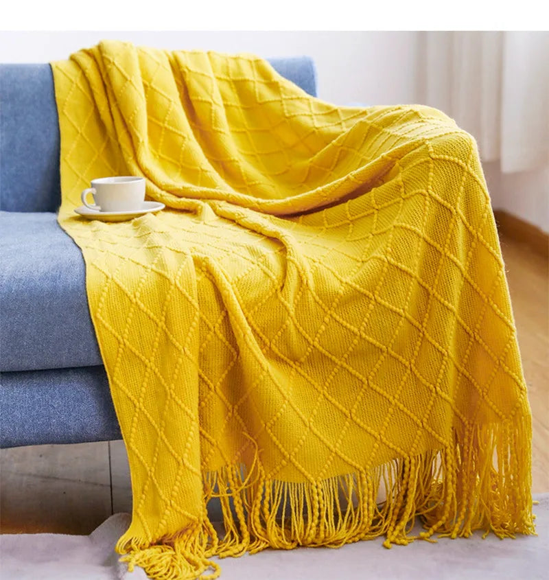 Sivra Striped Throw Blanket