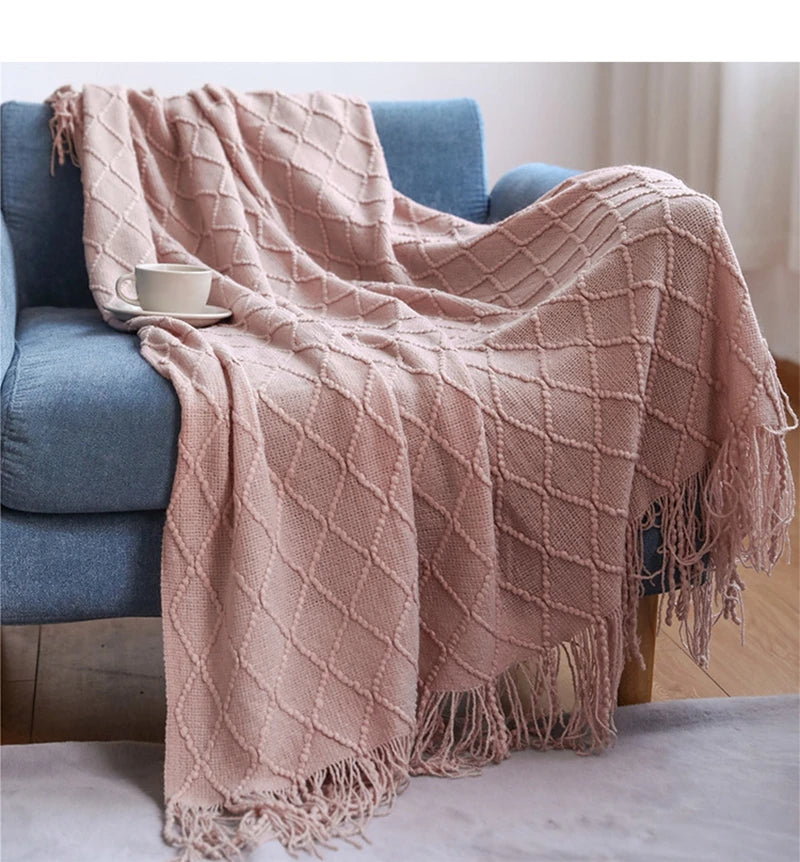 Sivra Striped Throw Blanket