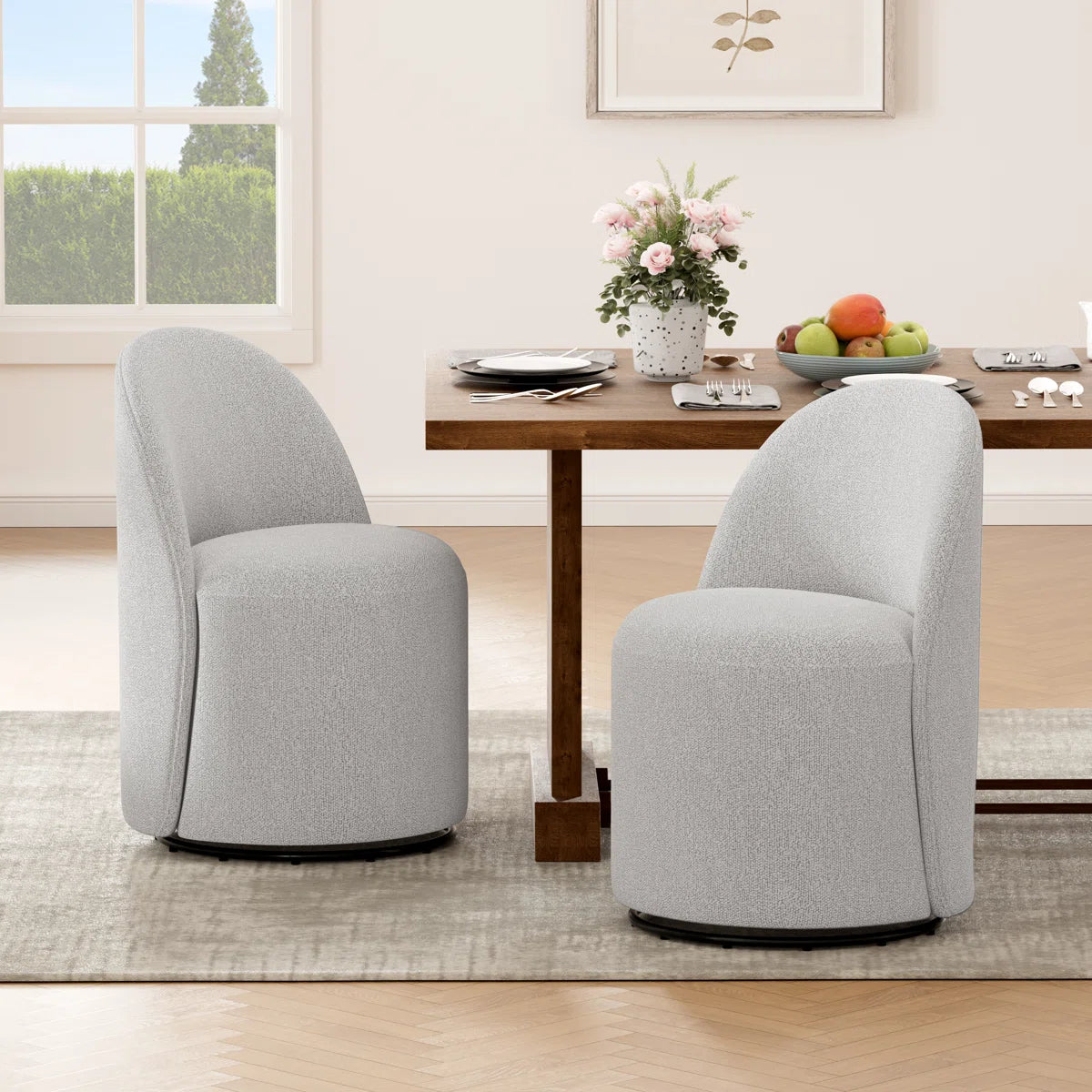 Lunara Swivel Dining Chair