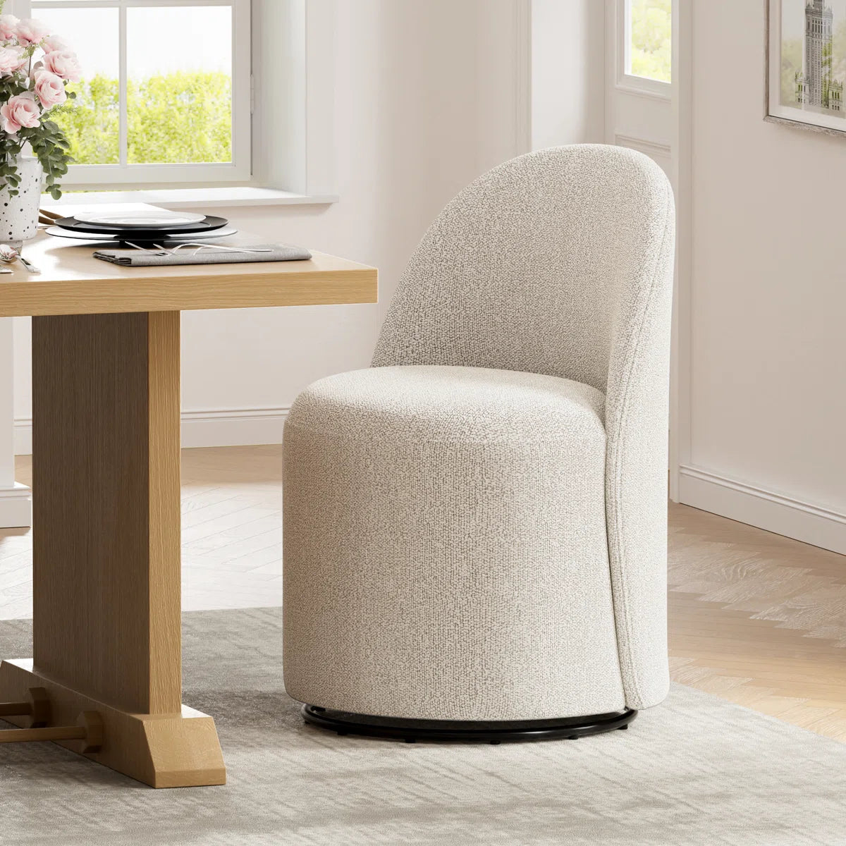 Lunara Swivel Dining Chair