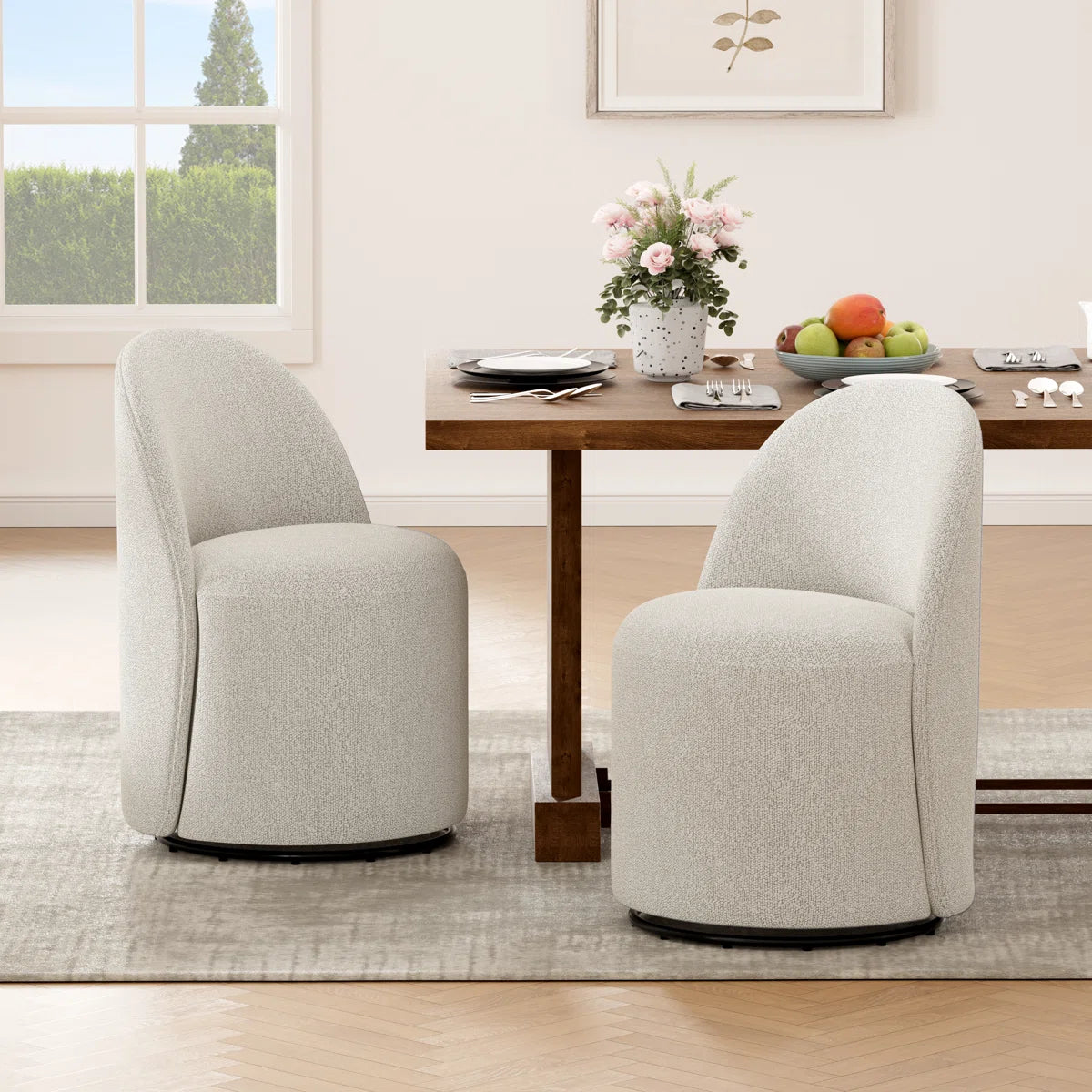 Lunara Swivel Dining Chair