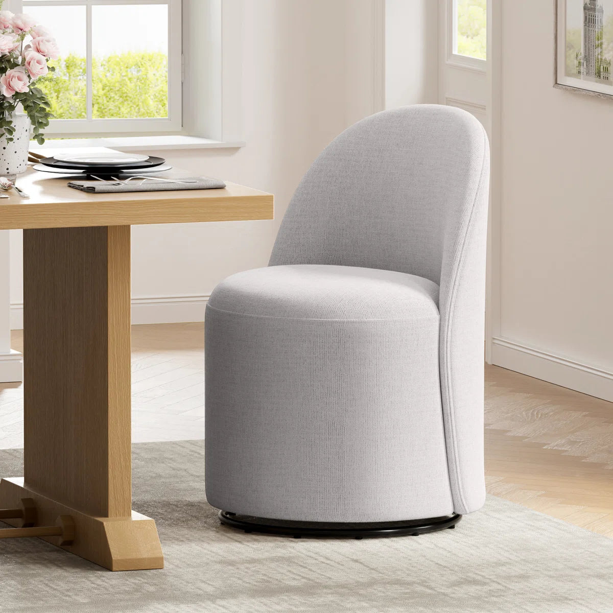Lunara Swivel Dining Chair