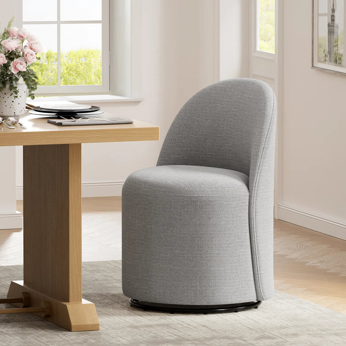 Lunara Swivel Dining Chair