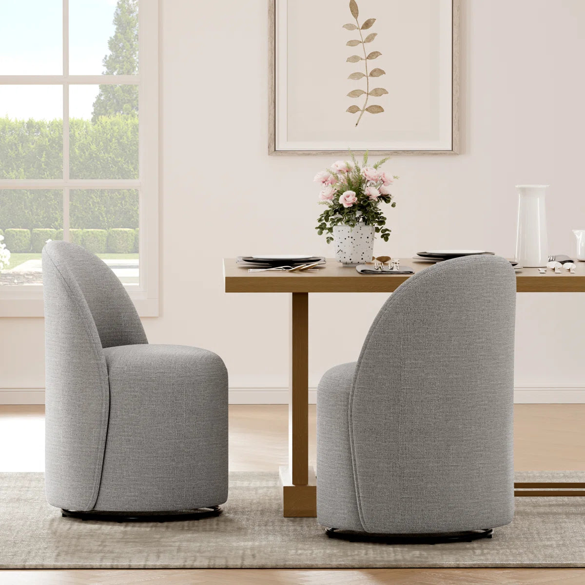 Lunara Swivel Dining Chair
