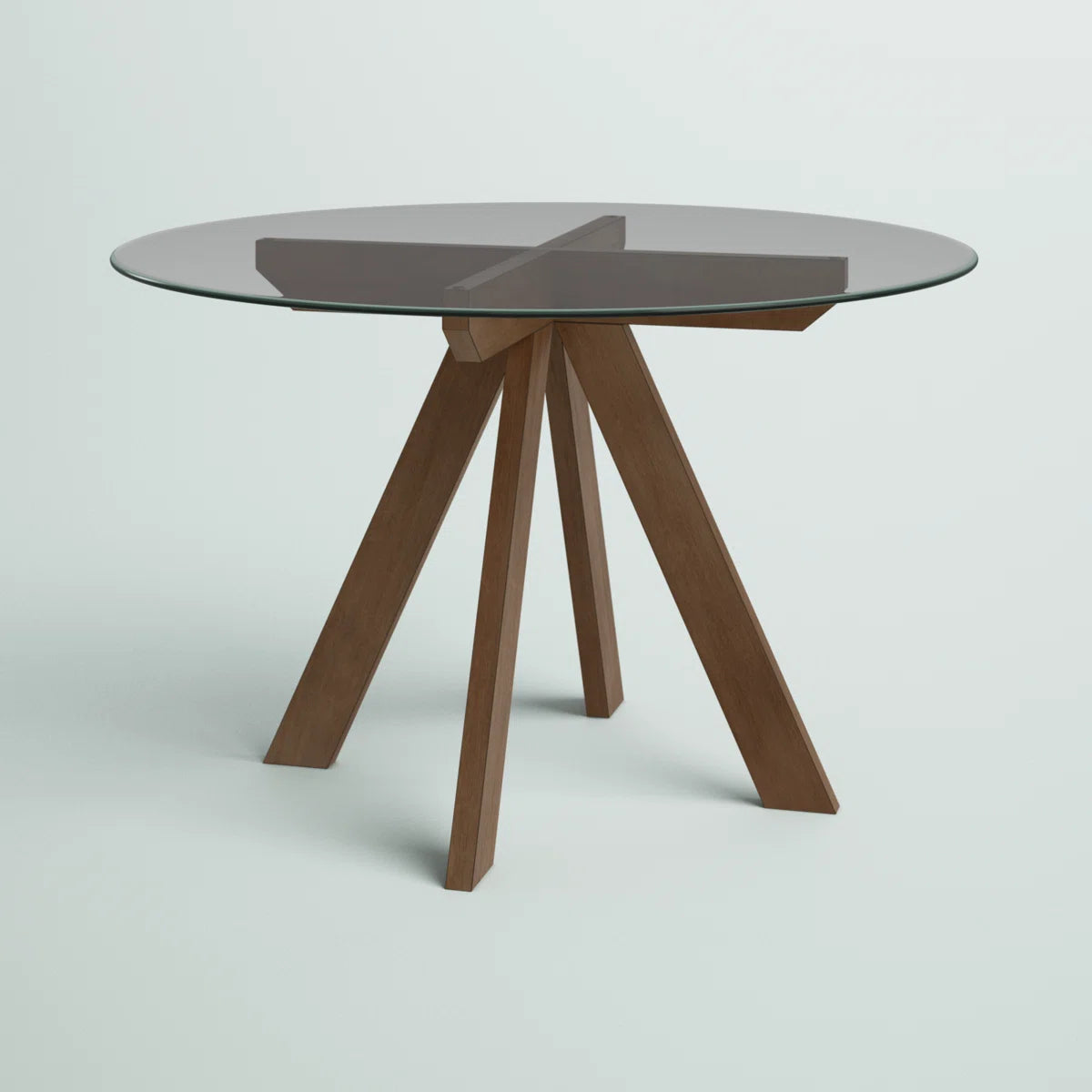Marcel Round Glass Dining Table