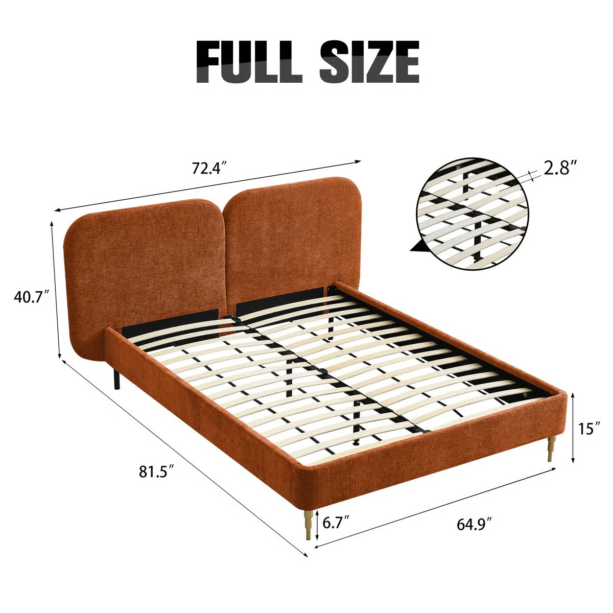 Willma Upholstered Bed