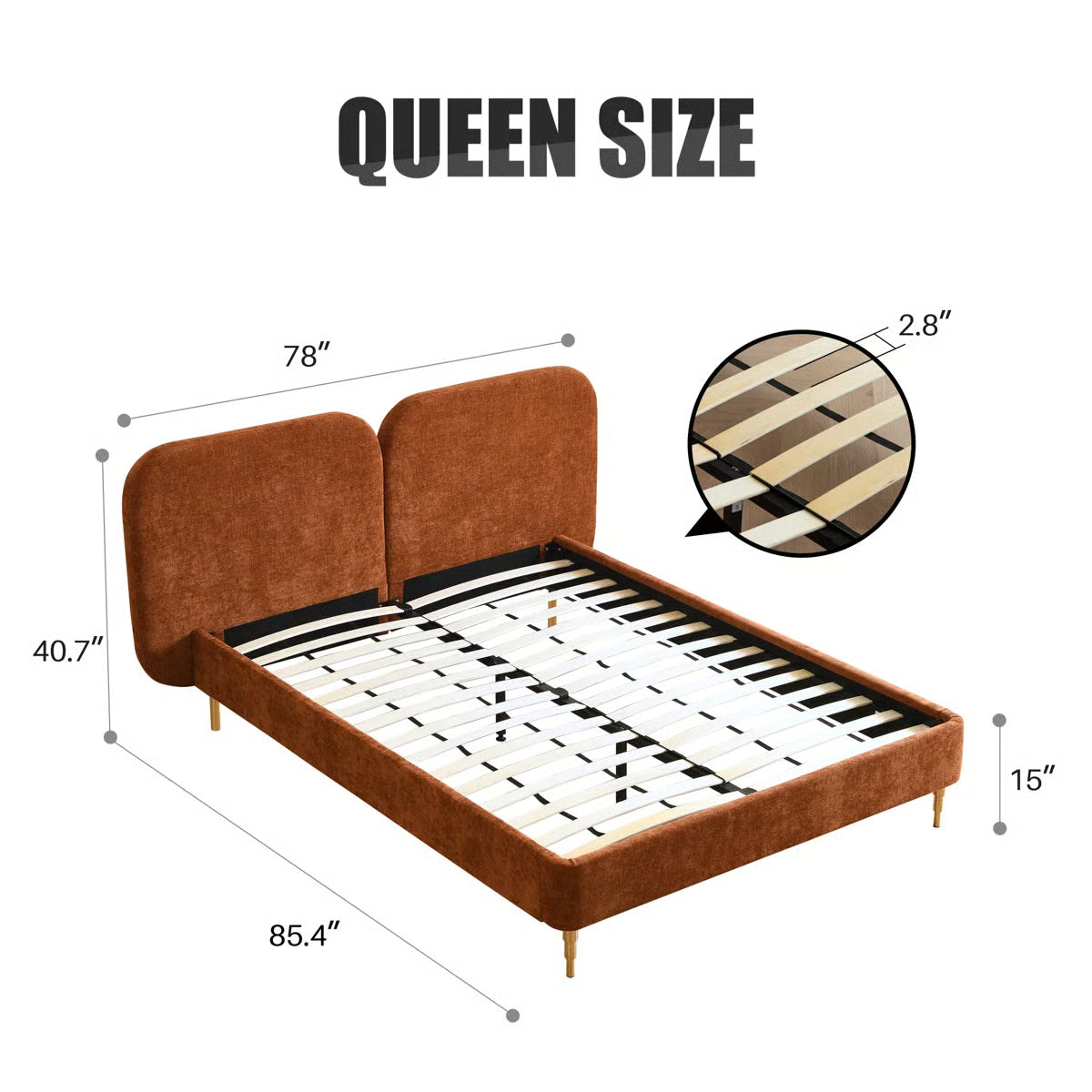 Willma Upholstered Bed