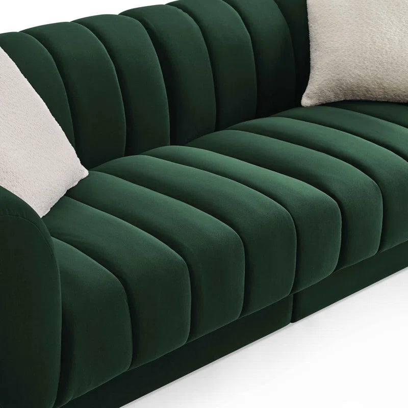 MINIMORE Modern Style 88.2'' W Charlotte 3Seater Chesterfield Sofa