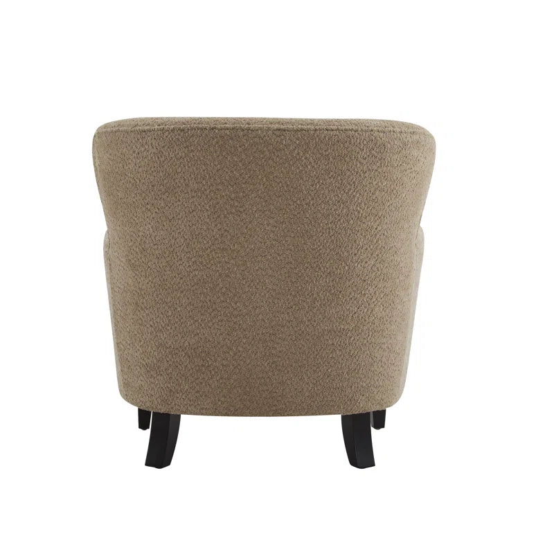 Kamiyla Upholstered Armchair with Ottoman