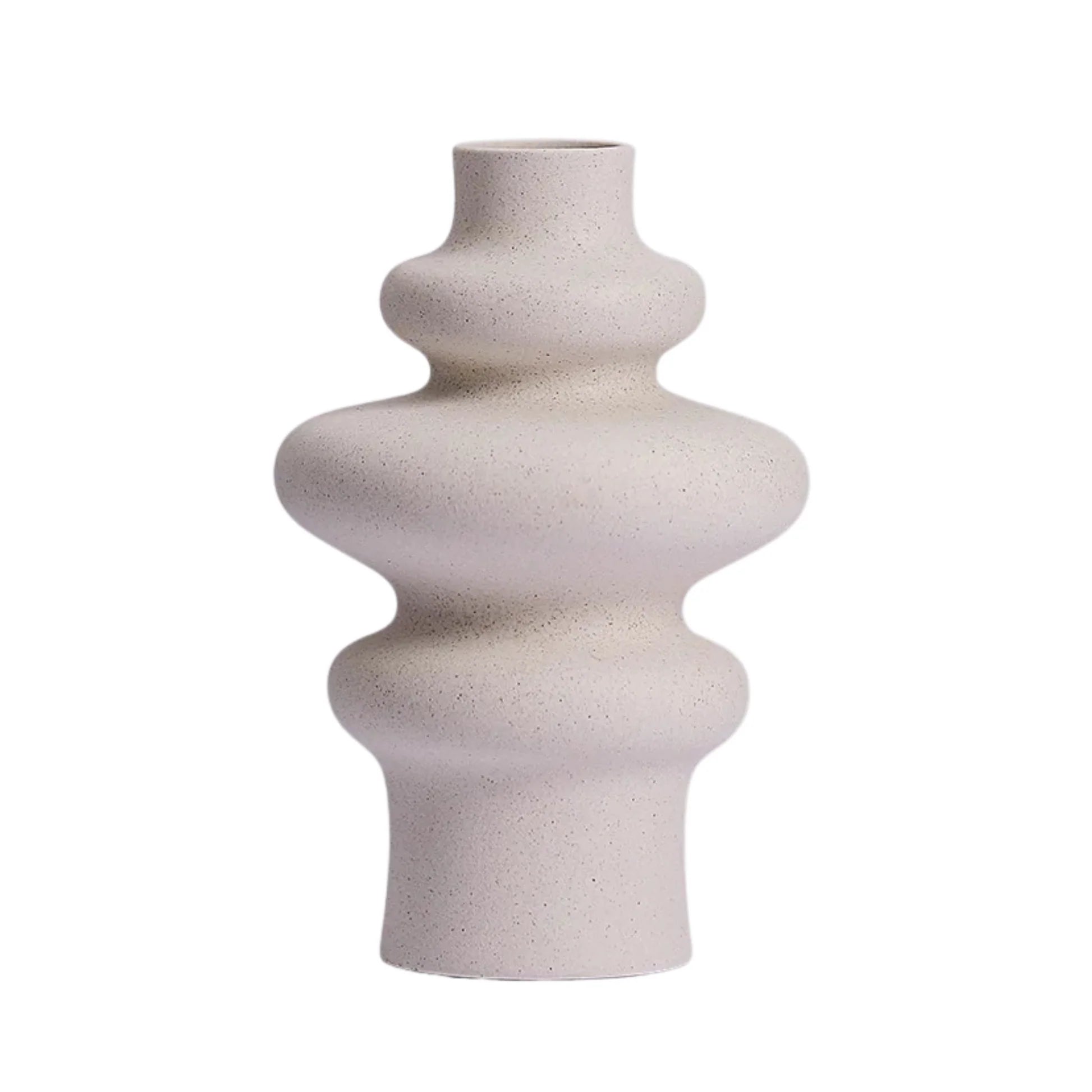 Calvia Sculpted Ceramic Vase