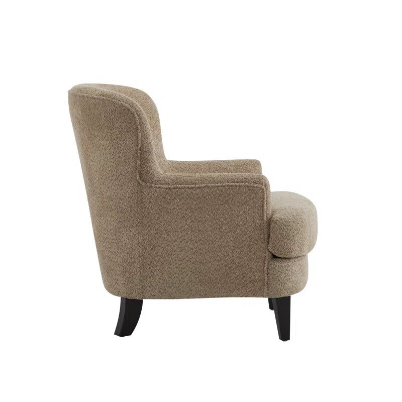 Kamiyla Upholstered Armchair with Ottoman