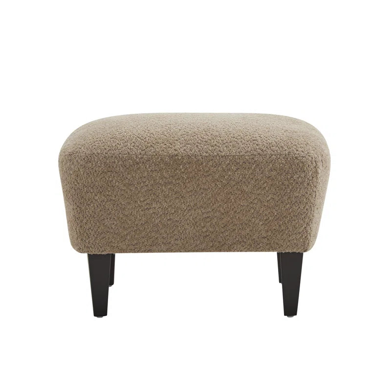 Kamiyla Upholstered Armchair with Ottoman
